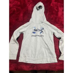 Boys Under Armour pullover hoodie size Med youth